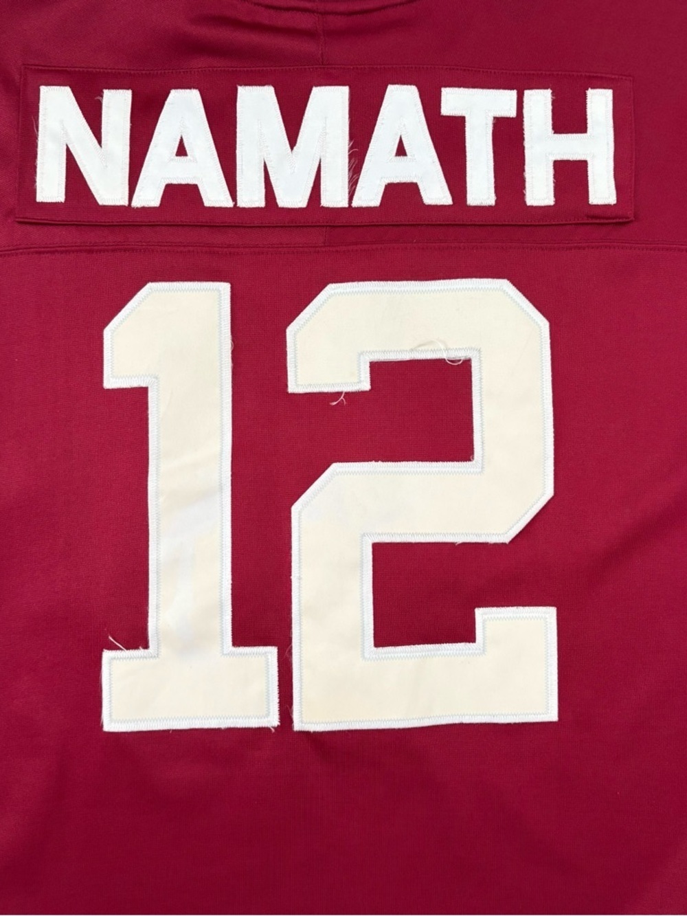 Adidas Joe Namath #12 Throwback Bama Jersey 2XL - Picture 3 of 7